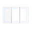 Armoire de salle de bain à miroir avec DEL, douilles - 48 x 30 po, à intensité variable, brouillard, miroir en aluminium noir mat 48 x 30 po, douille, inspecteur