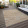  Machine Washable Indoor/Outdoor Chantille ACN876 Black Rug