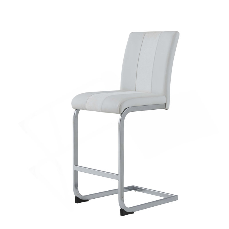 TABOURETS DE TABLE BLANCS (ENSEMBLE DE 4)