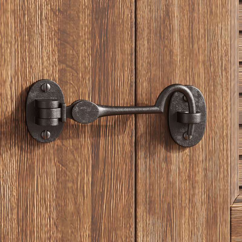 Loquet de porte pour porte de porte de cabine