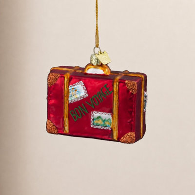 Ornement en forme de valise Noble Gems