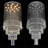 18-light Large Modern Luxury Crystal Chandelier Raindrop Flush Mount Ceiling Light