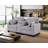Chesham 70.8"W Upholstered Loveseat With USB Ports & Cup Holders-1420352005