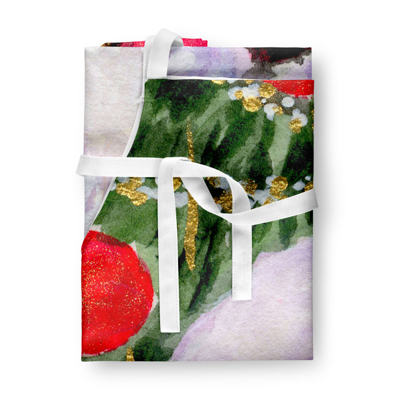 Christmas No Pattern Bib Apron