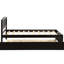 Élégant lit plateforme simple avec lit gigogne - Bois massif pour une charmante décoration de chambre à coucher-727464112