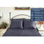 Ensemble de 2 taies décoratives européennes en satin de coton 100% biologique Delara GOTS, 400 fibres longues, doux et respirant, 26 po x 26 po-88077818