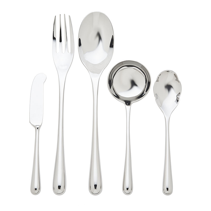 Pallone 5 - Piece Stainless Steel Hostess Set