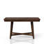 Table de salle à manger rectangulaire de 54 pouces pour 4, style Mid-Century moderne en bois massif et manufacturé, finition cerisier