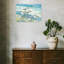 Contemporary Sandpipers Print Canvas Wall Art 24 X 20 In
