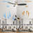 48" Alcides 3 - Blade LED Smart Flush Mount Ceiling Fans with Light-1635912999