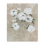  Fleurs sur toile beige neutre par Nan