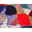 Antique Moroccan - Boucherouitte Small Scatter Size Wool Multicolor Rug