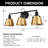 Mayeda 3 - Light Dimmable Vanity Light