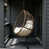 Structure grise / coussin blanc