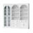 86.6'' H X 94.5'' W Arched Display Cabinet