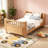 Twin Size Wood Platform Bed, Bed Frame, Twin Bed, Platform Bed Frame, Wood Bed Frame, For Kids