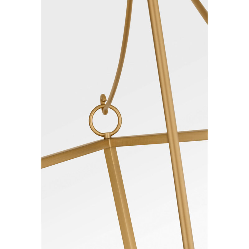 Carlyle Lantern, Burnished Brass, 4, 102.75" H x 24.38" W  x 24.38" D