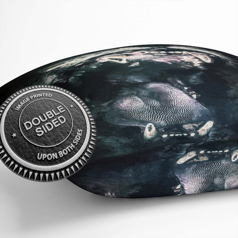 Square Throw Cushion, 55cm H x 55cm W x 20cm D