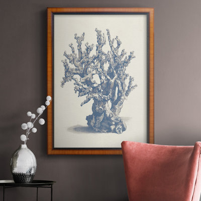 Collection de corail antique V, toile encadrée de qualité supérieure - prête à être accrochée