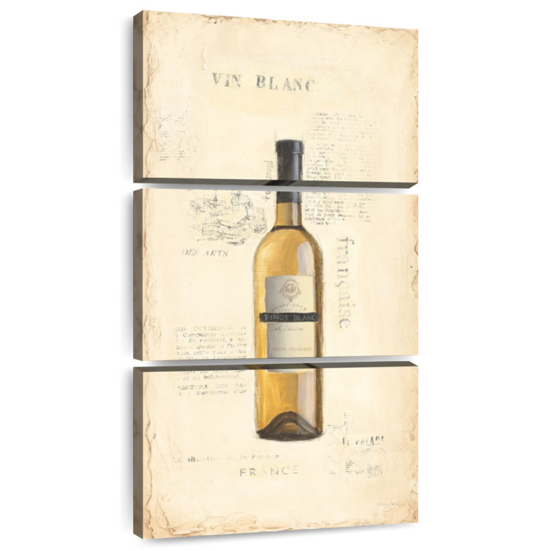 Vin blanc, H 27 po x l 12 po