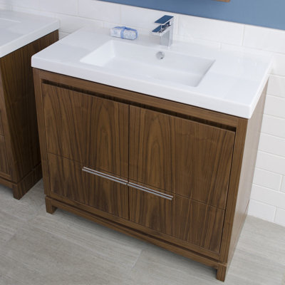 Aquaquattro 39.5'' L Bathroom Sink