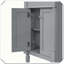 Grand meuble-lavabo moderne à 2 niveaux avec lavabo supérieur-2065008500