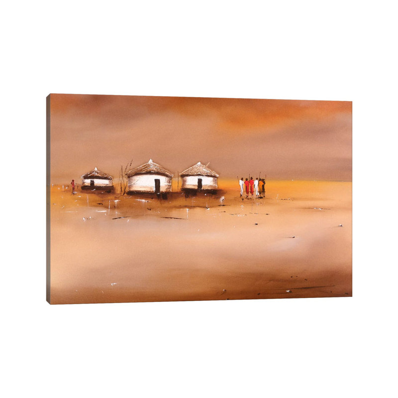 On The Waterfront IV by Jan Eelse Noordhuis - Wrapped Canvas Painting, 66.04 cm H x 45.72 cm W x 3.175 cm D
