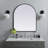 Sabine Metal Arch Wall Mirror-272105429-272105258