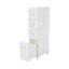 Armoire de rangement étroite étroite 4 niveaux
