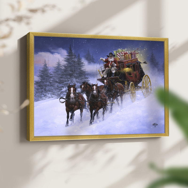 Nick's Express -Framed Print - Restickable