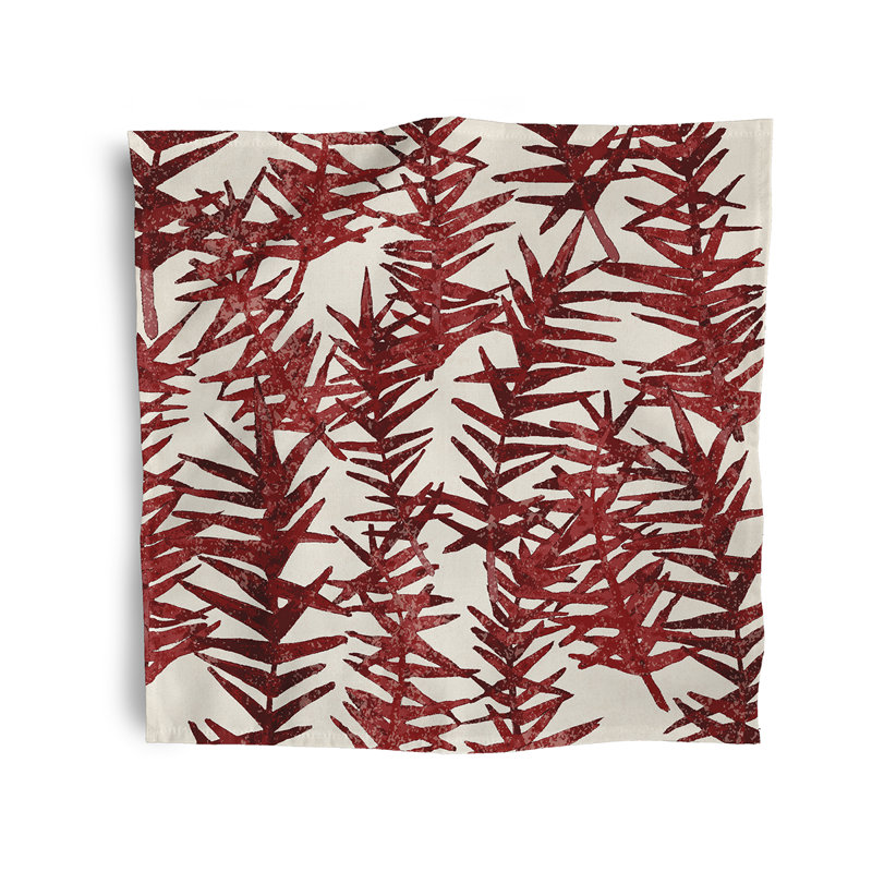 Christlyn Spikey Napkins, Red