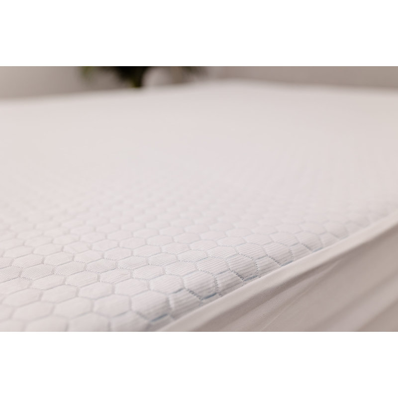 Housse de protection rafraîchissante pour matelas hypoallergénique, Simple extra long