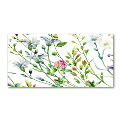 Wild Flowers - Wrapped Canvas Print