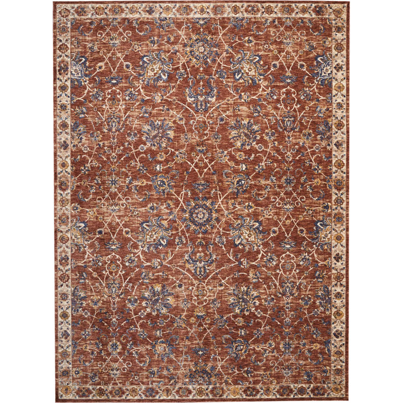 Oriental Indoor Rug, Rectangle 9'10" x 13'2"