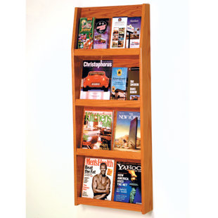 Wood Magazine Rack