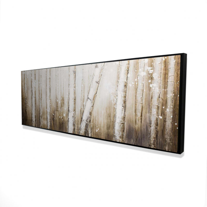 «Texturized Abstract Forest» sur toile