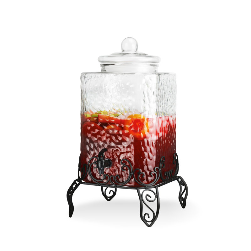 Giuditta 320oz. Glass Beverage Dispenser