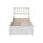 Mission Solid Wood Platform Bed with Footboard & Storage Drawers-126306324-96140432