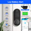 Smart Door Lock with Door Knob, Keyless Entry Door Lock with Handle for Front Door