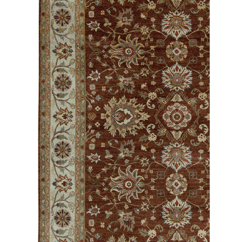 Wool Floral Area Rug