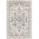Losh Oriental Performance Traditional Vintage Area Rug in Brown/Beige/Cream