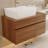 Floating Single Small Bathroom Vanity with Sink