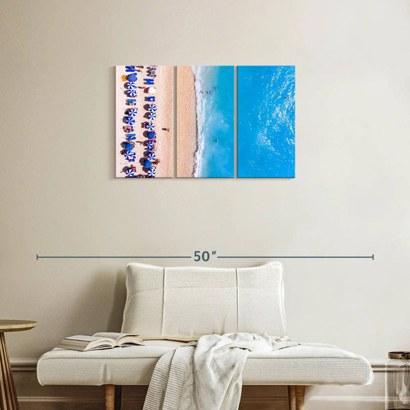 Gillard Greece Beach Umbrellas, 20" H x 33" W