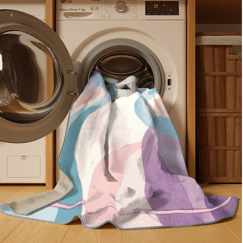 Soft Dew Rug, Square 3'