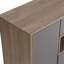 Banc de rangement polyvalent pour chaussures avec tablettes réglables et siège rembourré, une solution pratique et élégante pour votre couloir.