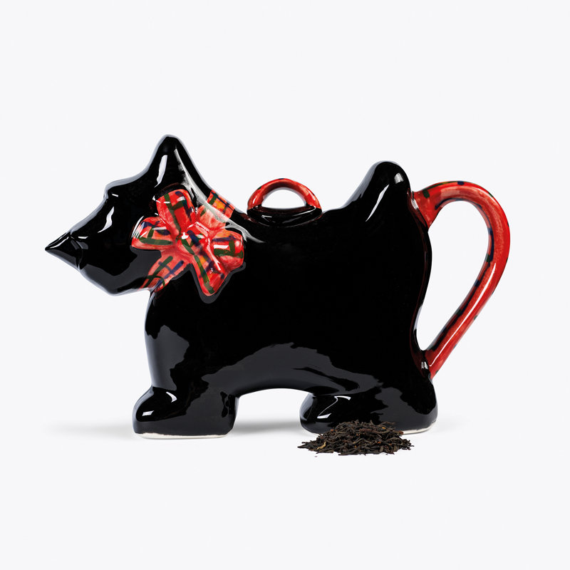 Brayden Studio Coe Teapot, Black, 0.75L