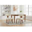 Ensemble de 2 chaises de salle à manger sans accoudoirs modernes en tissu de fourrure-1669644806