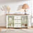47.3'' Mid-Century Modern Sideboard Buffet Cabinet with 2 Doors, 3 Drawers and Adjustable Shelves-892389367