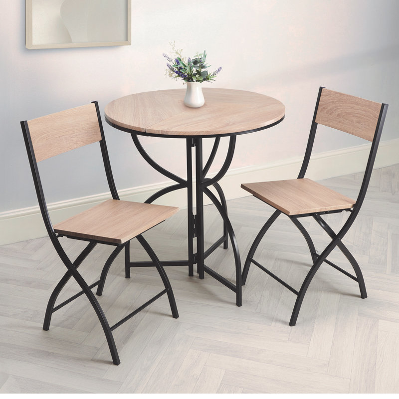 Pursell 2-Person Folding Bistro Set