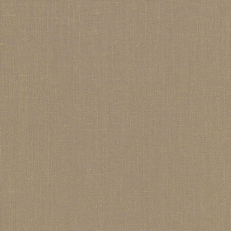 Gilded Linen Wallpaper, Cocoa/Gold